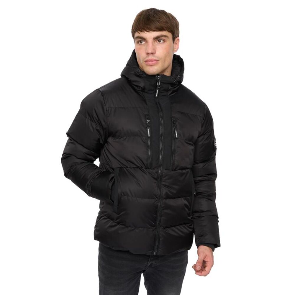 Crosshatch Mens Chimmax Jacket / Black